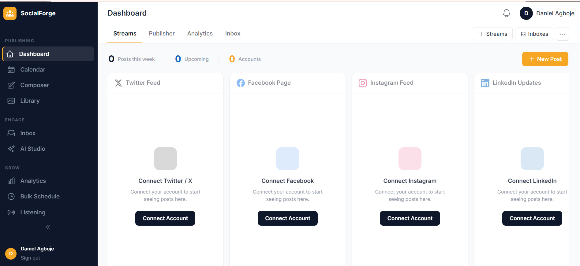 Social Media Management System (SMMS)